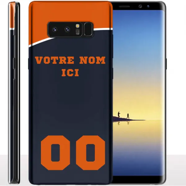 Equipe Foot Montpellier - Coque Samsung Note 8 a Personnaliser