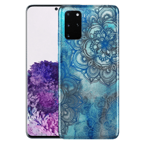 Fleurs Blue Lost - Coque Samsung S20, S20 Plus