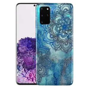 Fleurs Blue Lost - Coque Samsung S20, S20 Plus