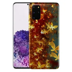 Golden Butterflies - Coque Samsung S20 - Silicone - Animaux
