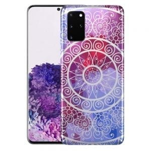 Mandala Bleu - Coque Samsung S20 - Silicone - Tribale