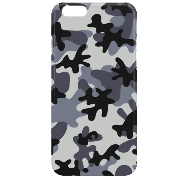 Camouflage Gris - Coque téléphone iPhone 7