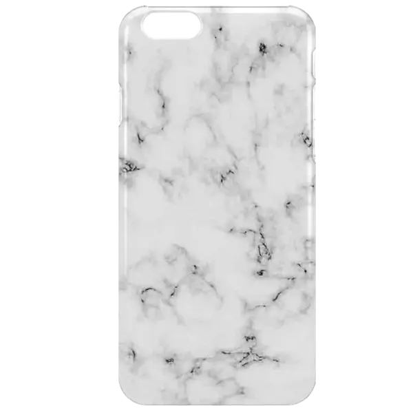 Marbre Blanc - Coque iPhone 7, iPhone 8 - Silicone, Plexiglass