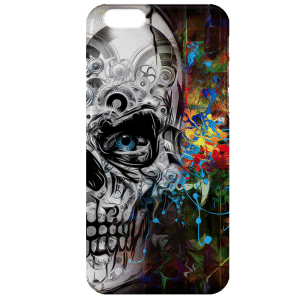 Skull Paint - Coque iPhone 7, iPhone 8 - Plexiglass, Silicone