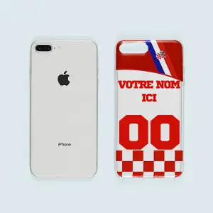 Equipe Foot Croatie - Coque iPhone SE 2020