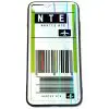 Coque Plexiglass iPhone 8 Plus Tag NTE - Aeroport de Nantes