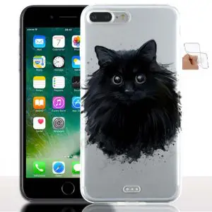 Chat Noir - Coque iPhone 7 Plus