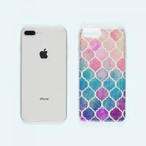 Pastel Oriental - Coque iPhone 8 Plus, 7 Plus en Silicone