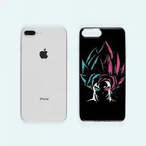 Sangoku Fusion - Coque silicone iPhone 7 Plus, iPhone 8+, en Silicone