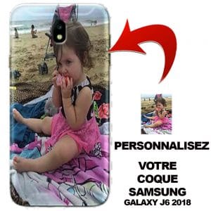 Personnalisable, Coque portable Samsung Galaxy J6 2018 à personnaliser en ligne