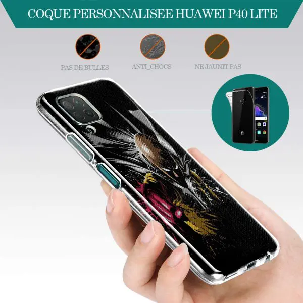 Coque Téléphone Huawei P 40 Lite One Punch Man