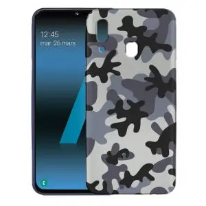 Fun, Camouflage Gris - Coque téléphone portable Samsung A40
