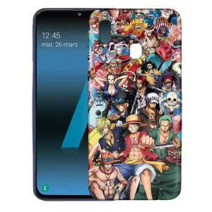 Manga One Piece Team - coque de telephone pas cher Samsung A40