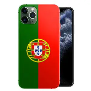 Portugal, Coque iPhone 11 Pro drapeau du Portugal, iPhone 11 Pro Max