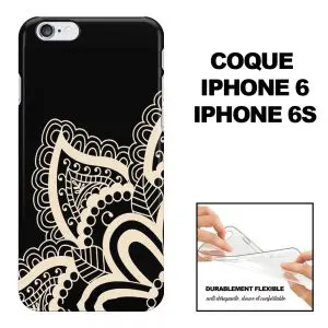Tatoo Floral, Coque iPhone 6, 6s
