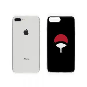 Logo Sasuke - Coque iPhone SE 2020 - Silicone
