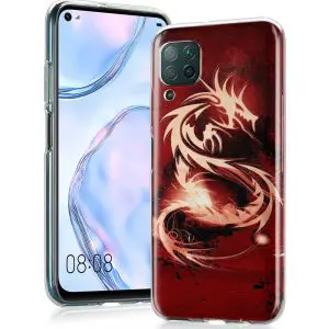 Dragon Rouge Chinois, Coque portable Huawei P40 Lite