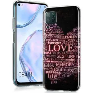 Love Heart, Coque Huawei P40 Lite pour les Amoureux