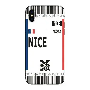 Coque iPhone X personnalisable à Nice
