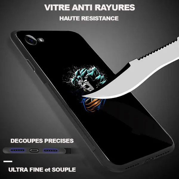 Coque Bumper Pare Chocs Sangoku Ultra pour téléphones iPhone X,XR,XS,iPhone 11, iPhone SE 2020
