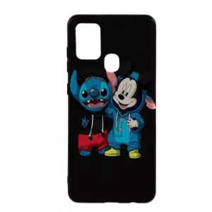 Coque Stitch And The Mouse Samsung A21s