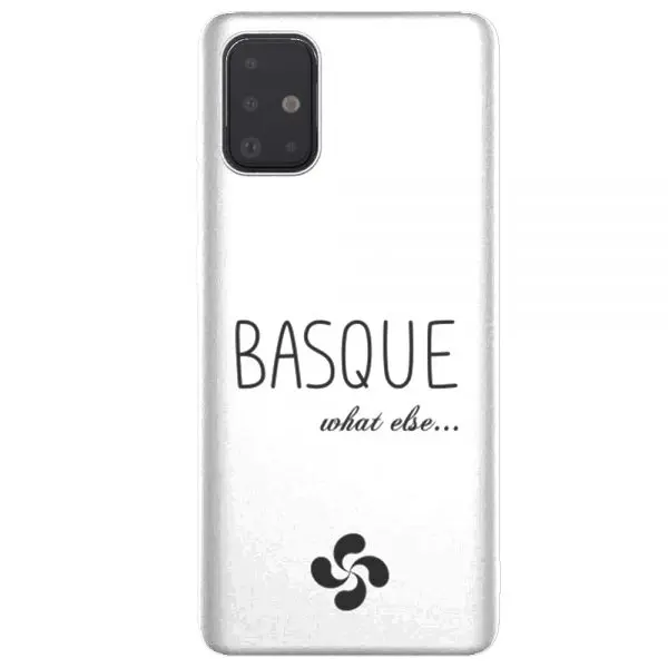Basque What Else, Coque Samsung A51 anti chocs