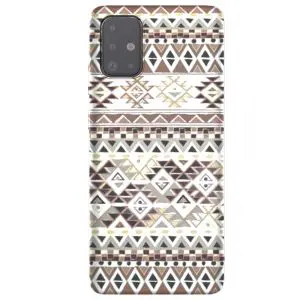Brown Tribal Native, Coque Samsung A51 oroginale