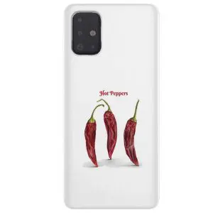 Hot Peppers, Coque de protection samsung a51 funny
