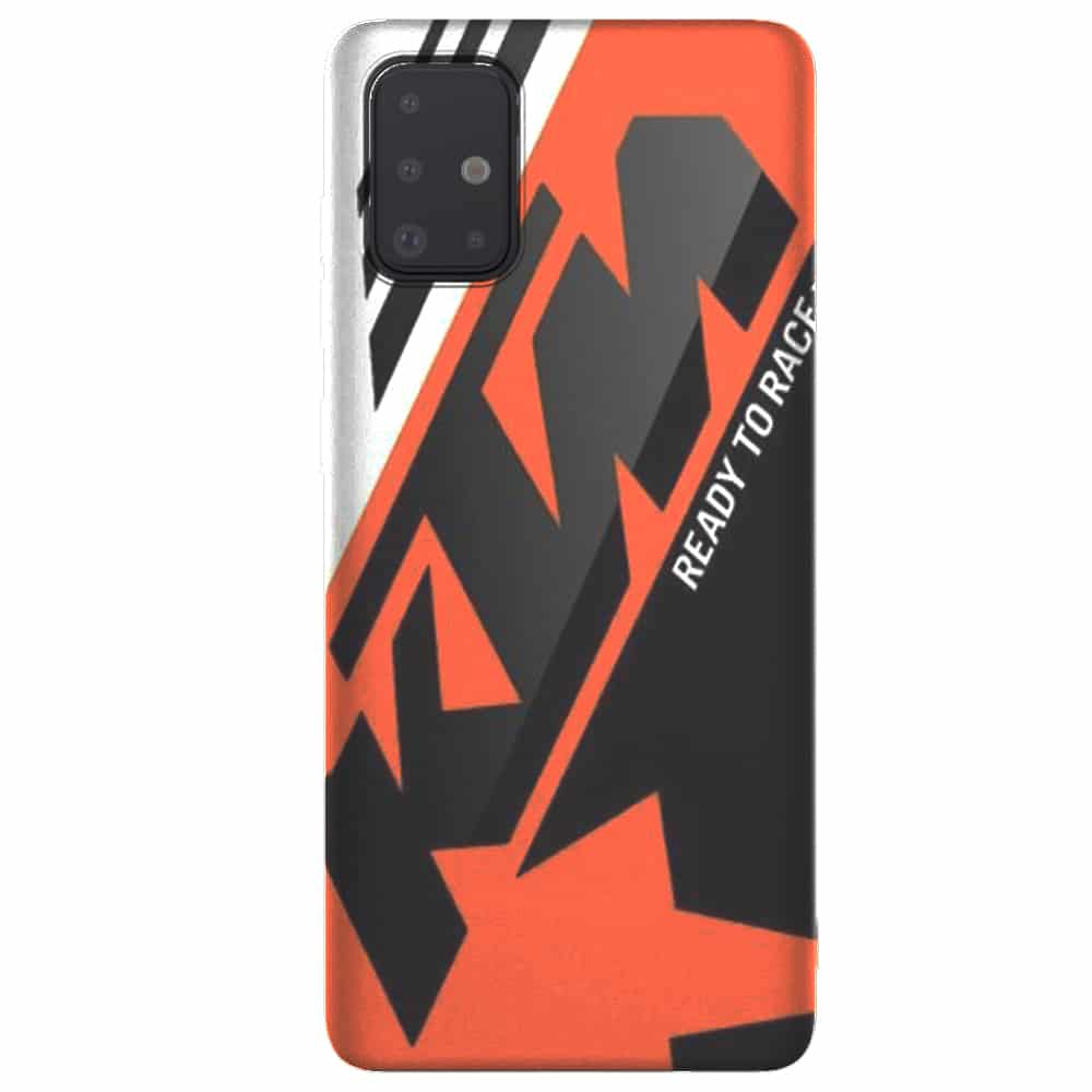 Coque KTM Racing Orange And Black Samsung A51 | Vehicules | Silicone