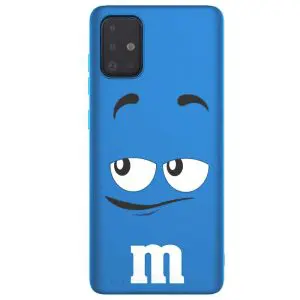 Coque M&M's Bleu Samsung A51