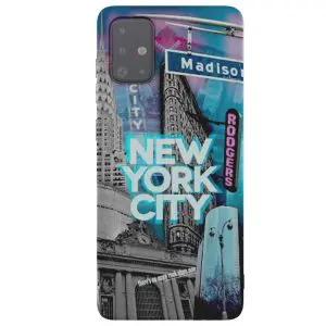 New York City Blue, Coque Samsung A51 Original