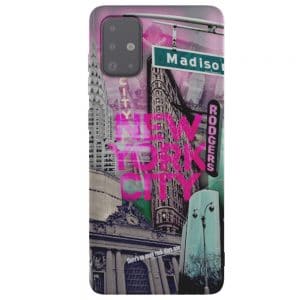New York City Pink, Coque pour Samsung A51