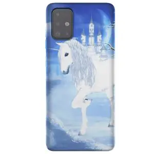 Coque The White Unicorn Samsung A51
