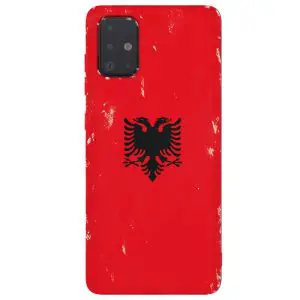 Drapeau Albanais, Coque Samsung Galaxy A51 Albanie