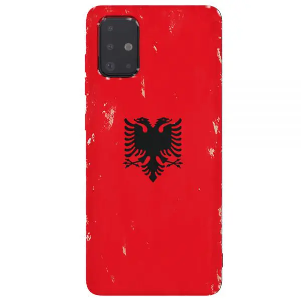 Drapeau Albanais, Coque Samsung Galaxy A51 Albanie