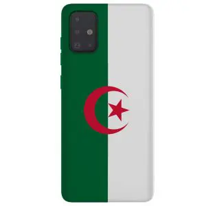 Drapeau Algerien, Coque Samsung Galaxy A51 Algerie