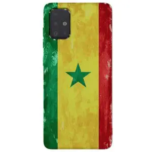 Drapeau Senegalais, Coque Samsung Galaxy A51 Senegal