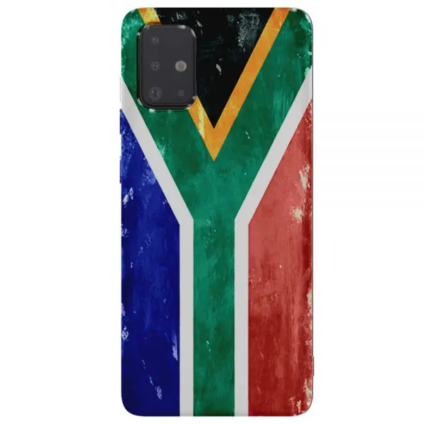 Drapeau Sud Africain, Coque Samsung Galaxy A51 Afrique du Sud
