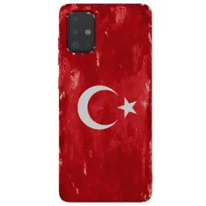 Drapeau Turc, Coque Samsung Galaxy A51 Turquie