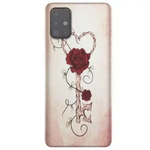 love notes meetic : Coque key of love Samsung A51