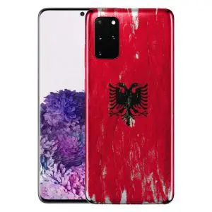 Drapeau Albanie, Coque Samsung Galaxy S20, Samsung S20 Plus