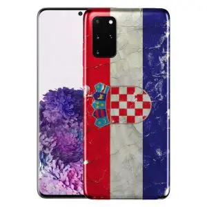 Drapeau Croatie, Coque Samsung Galaxy S20, S20 Plus