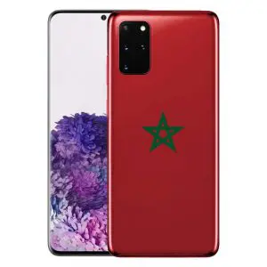 Drapeau Maroc, Coque de protection Samsung S20, Samsung S20 Plus