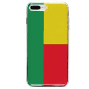 Drapeau Benin, Coque iPhone SE 2020 Bumper