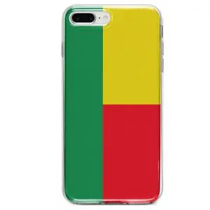 Drapeau Benin, Coque iPhone SE 2020 Bumper