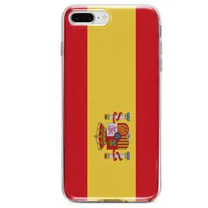 Drapeau Espagne, Coque iPhone SE 2020 Bumper antichocs