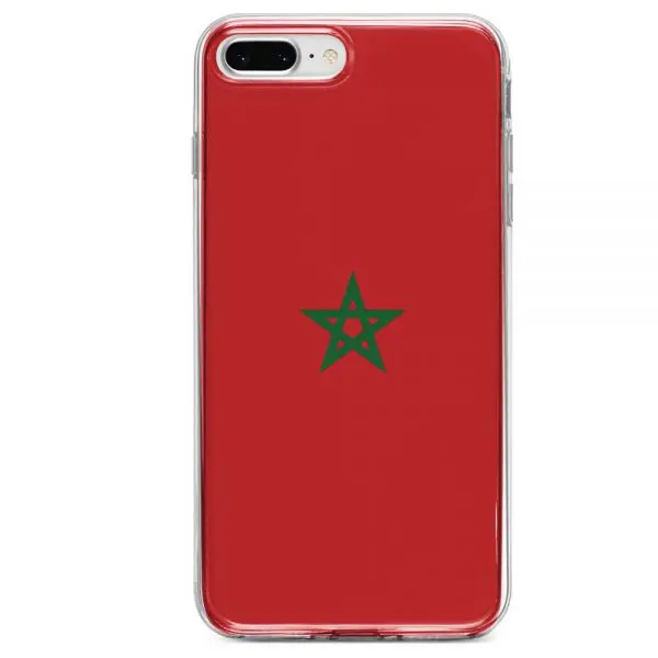 Drapeau Maroc, Coque iPhone SE 2020 Bumper embleme Marocain