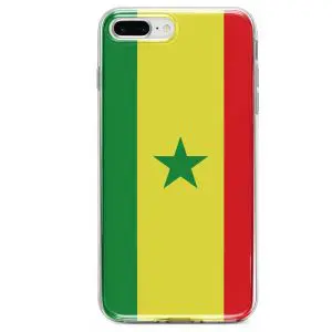 Drapeau Senegal, Coque iPhone SE 2020 Bumper embleme Sénégalais