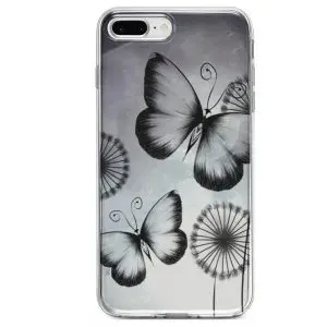 Coque Butterflies Dandelion iPhone SE 2020