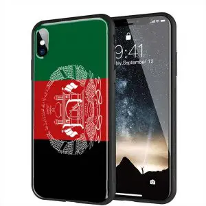 Drapeau Afghanistan, Coque iPhone X pas cher